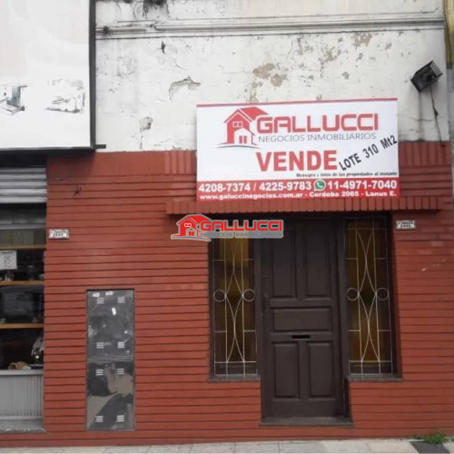 Excelente Lote Sobre Avenida Hipolito Yrigoyen Lanús Oeste